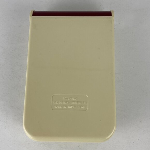 Vintage Pretty Nails Nail Dryer Cream & Red Unit No Instructions Missing Cord * - Picture 15 of 16